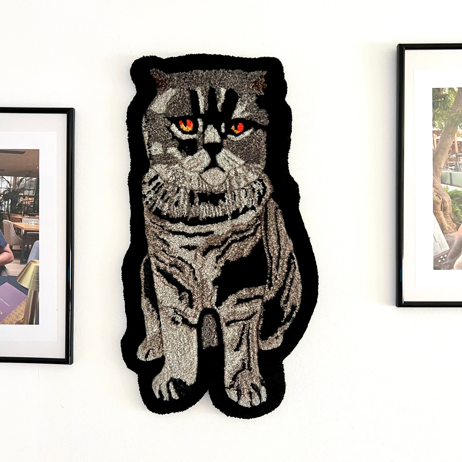 Custom-Tufted Rugs Pet Portrait Rug Designs | Cat and Dog Tufting Rug