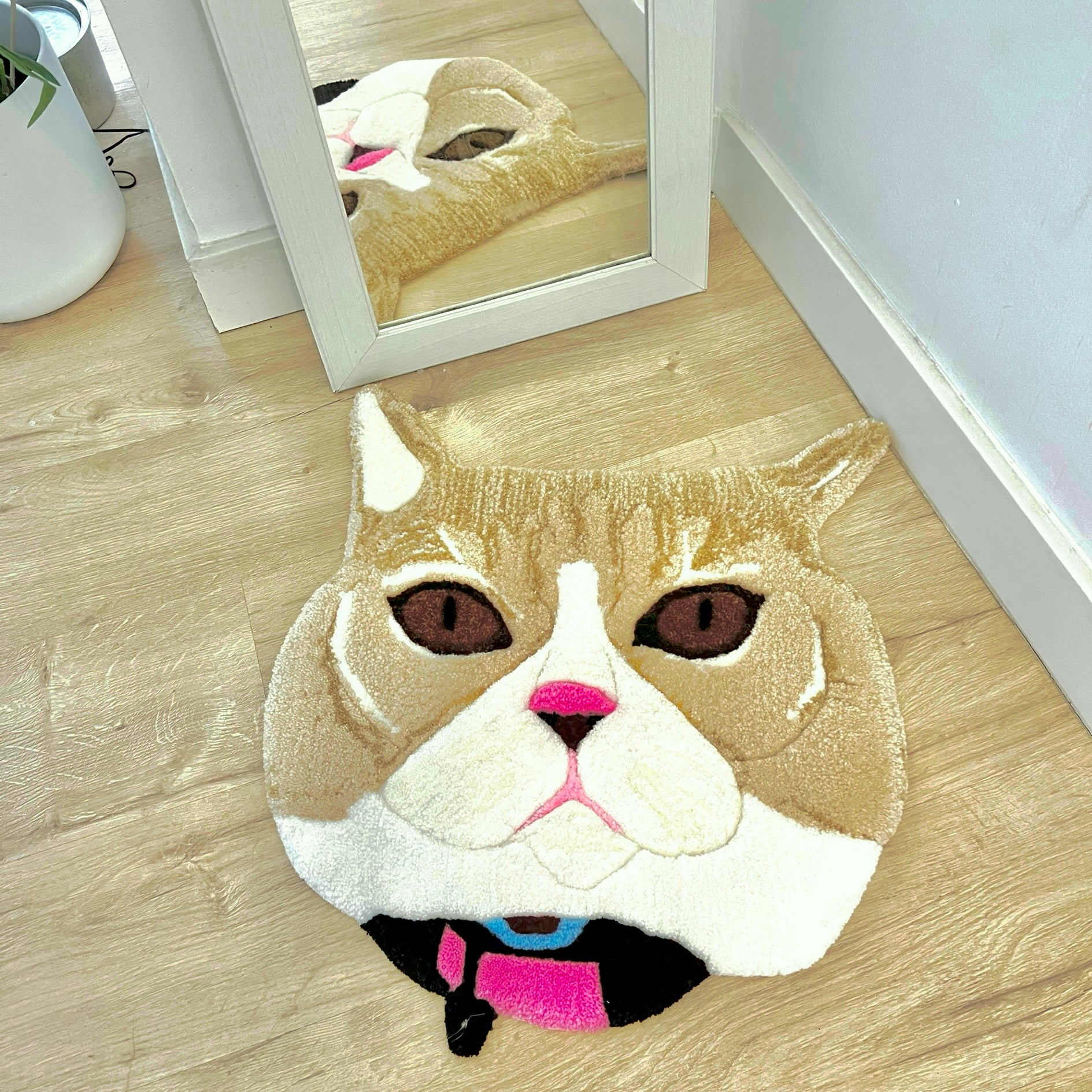 Custom-Tufted Rugs Pet Portrait Rug Designs | Cat and Dog Tufting Rug