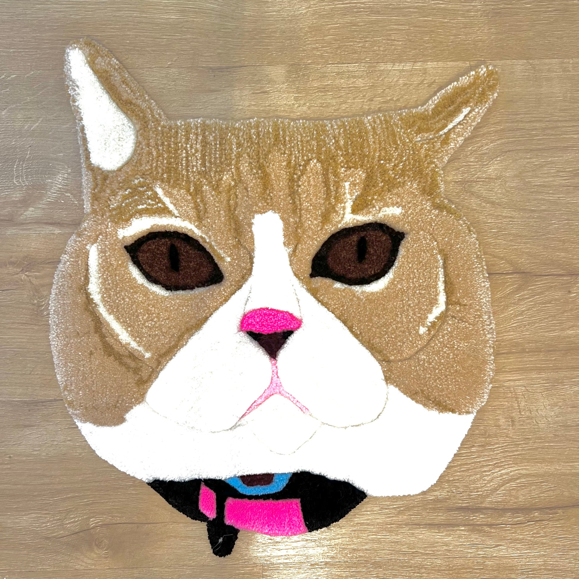 Custom-Tufted Rugs Pet Portrait Rug Designs | Cat and Dog Tufting Rug